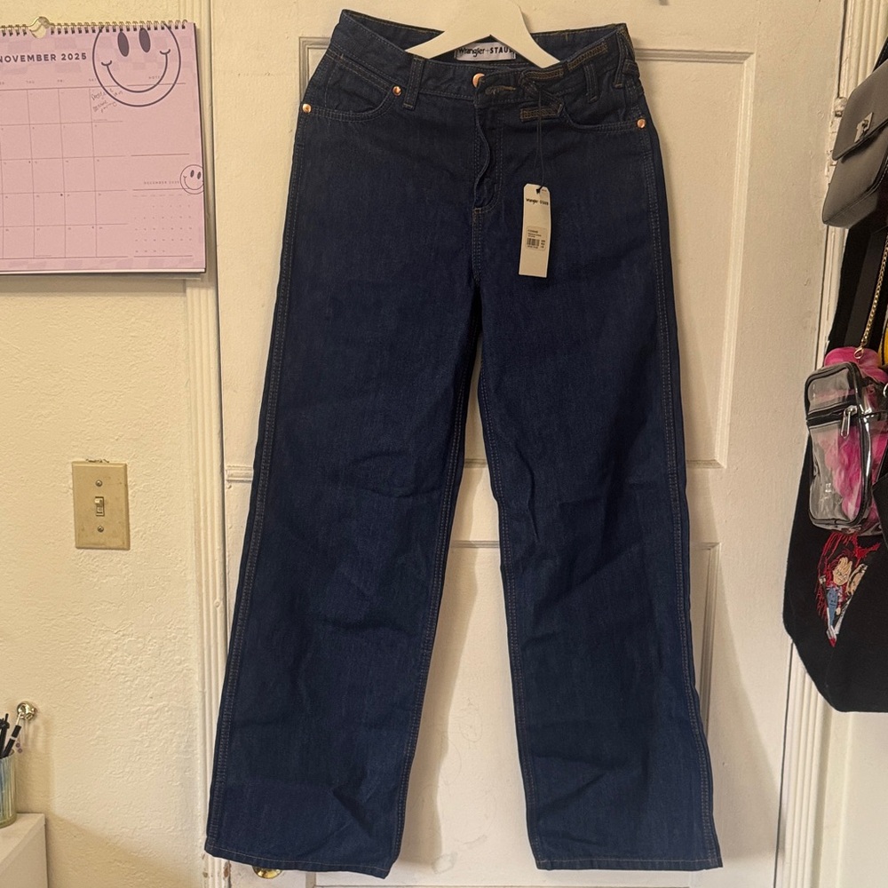 Wrangler Dark Blue Flare Jeans